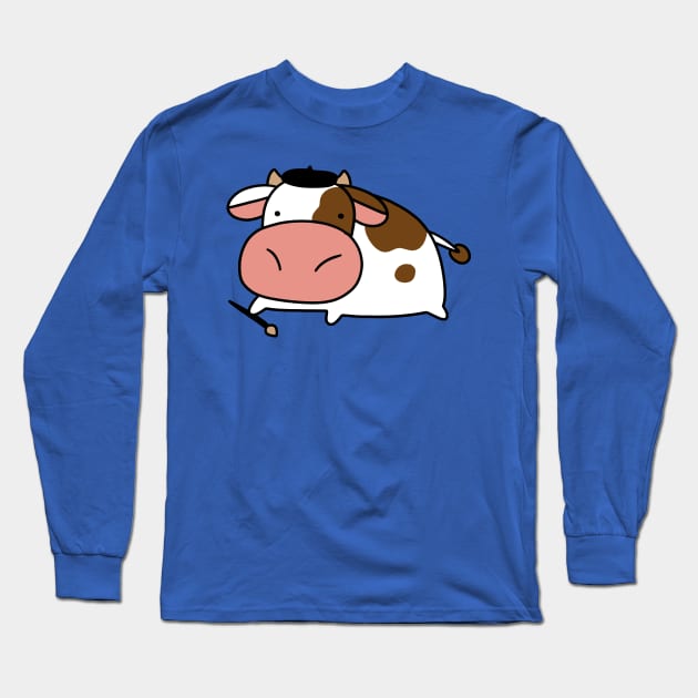 Artist Cow Long Sleeve T-Shirt by saradaboru